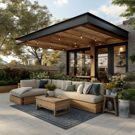 Luxury Outside Pergola